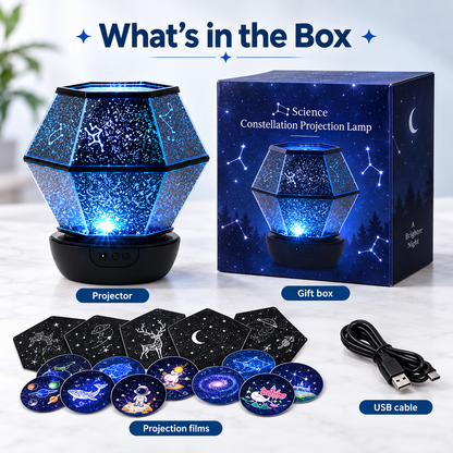 Galaxy Star Projector – Nebula & Starry Sky Night Light
